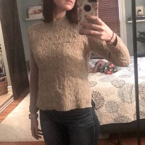 Tan Zara Knit Sweater